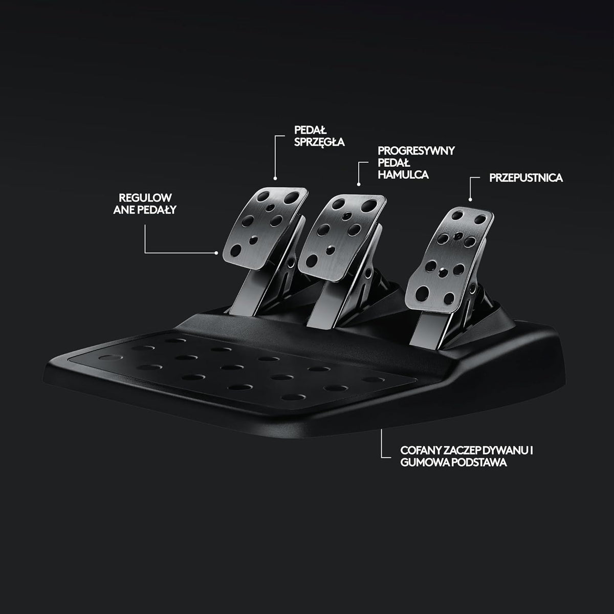 Logitech G29 Driving Force Racing Wheel For Playstation®4, Playstation®3 And Pc, Kierownica Wyścigowa Do Konsoli Playstation I Komputera, Playstation®5/Playstation®4/Playstation®3/Pc - Czarny ,941-000112