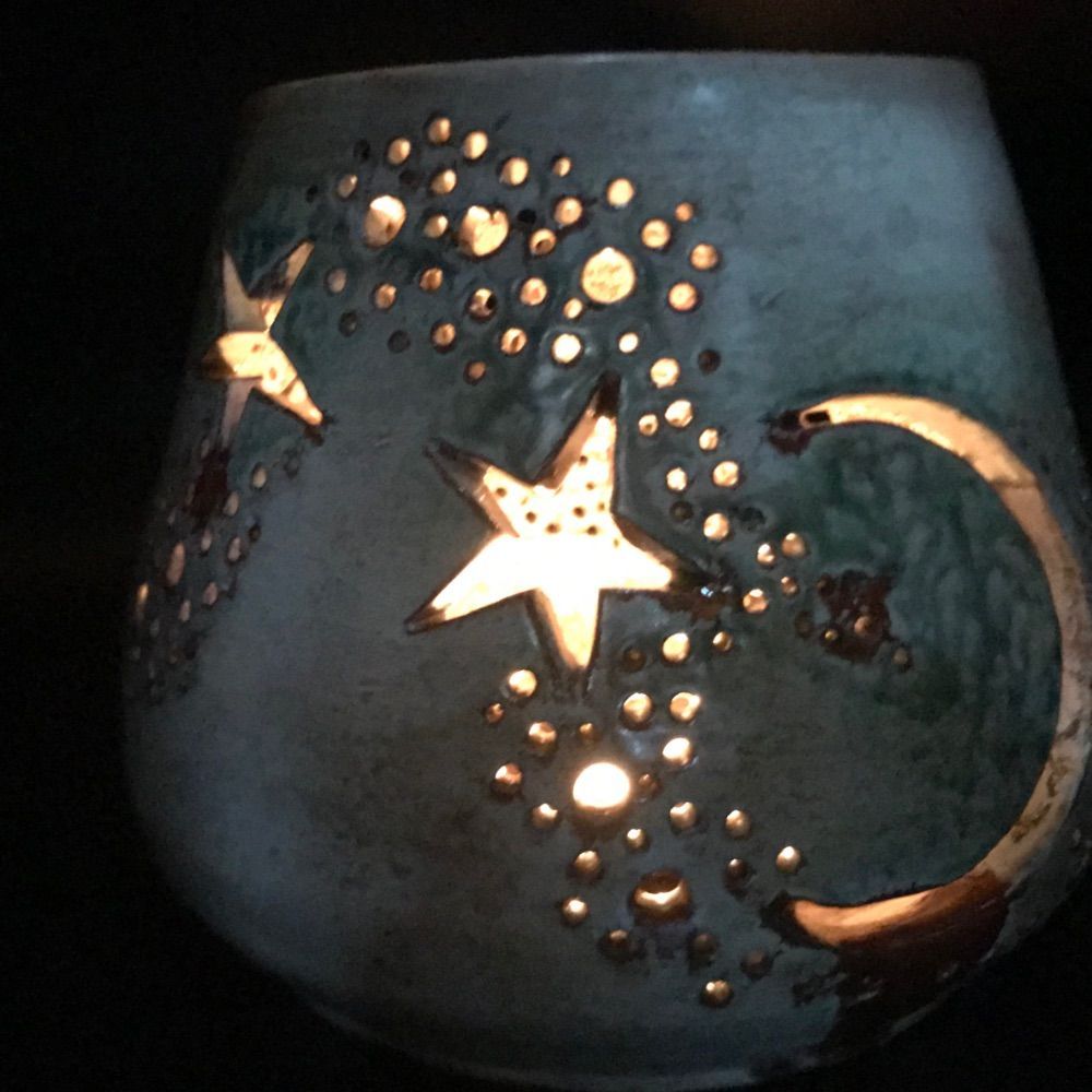 Farol Luna y Estrellas Luisa